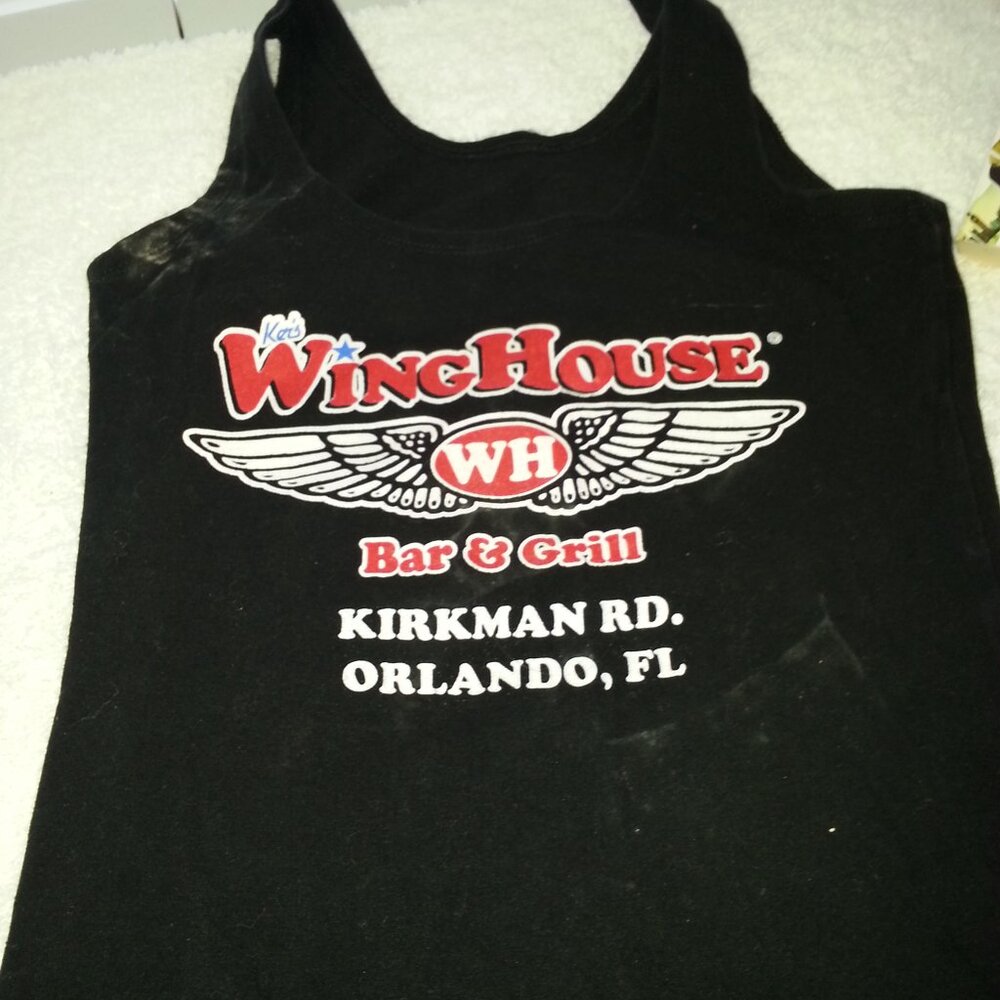 Vintage Ker's WingHouse Waitress Uniform Top